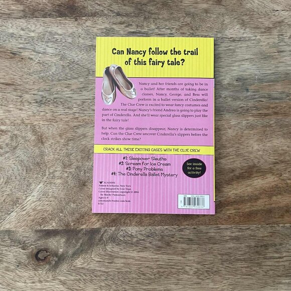 5/$20 Nancy Drew and the Clue Crew The Cinderella Ballet Mystery Book #4 - Picture 2 of 3